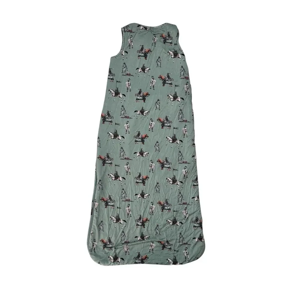 POSH PEANUT Medieval Knights Green Sleep Bag Sack Size 18-36 months 2.5 TOG